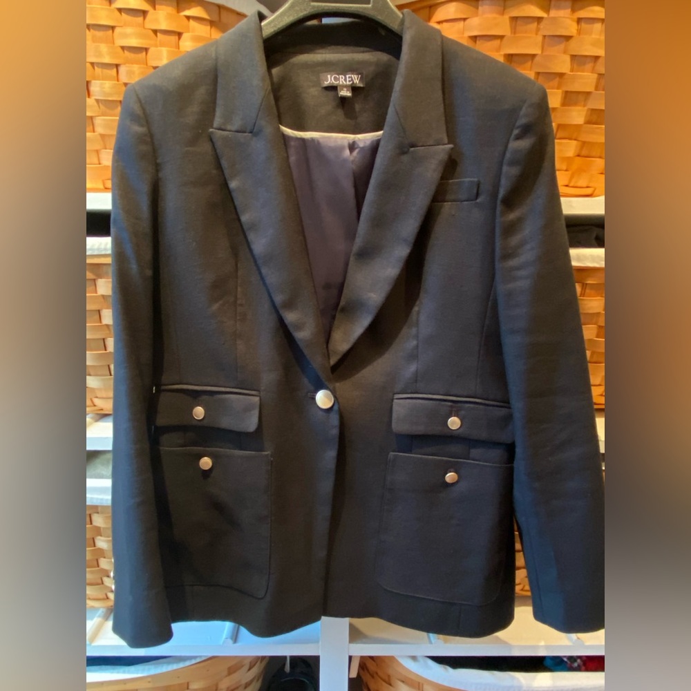 J. Crew Black Vivienne Blazer